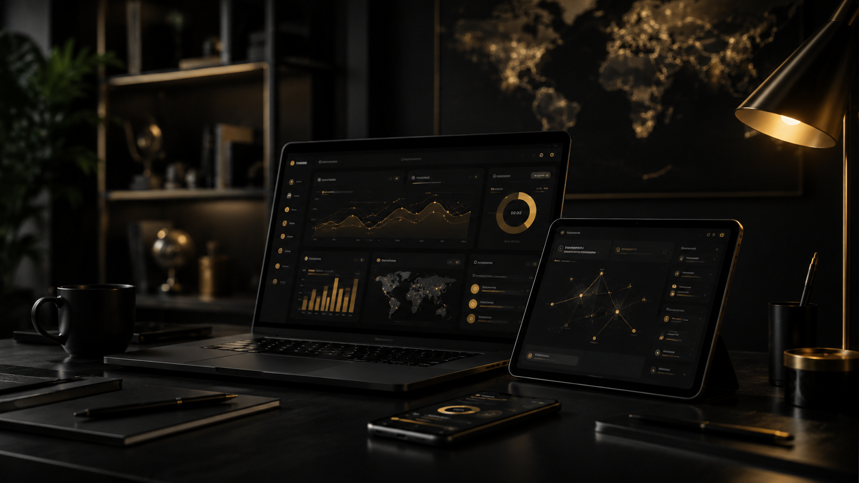 Digital applications and analytics dashboards